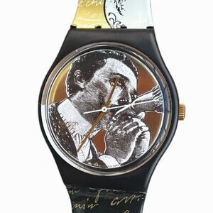 Vintage Swatch Watch Baiser D’Antan GB148 1992 Designed By Piero Fornasetti READ